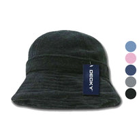 1 Dozen Decky Terry Cloth Fisherman'S Bucket Hats Polo Floppy Beach Unisex